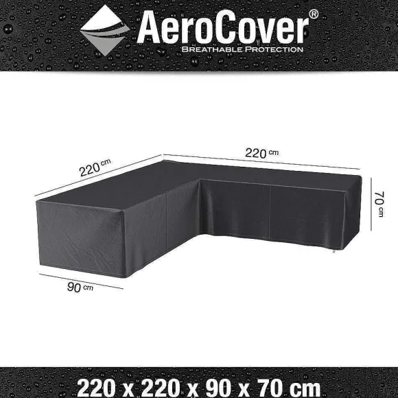 Flash Sale RETIF Housse Pour Ensemble De Mobilier D'Angle 220X220X90Xh70