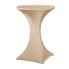 Store RETIF Housse Pour Table Haute ''Galactica'' Cr Me, Table Haute De Diam. Max 850 Mm