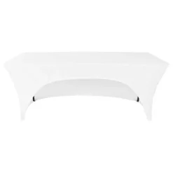 Best Sale RETIF Housse Stretch Table Rectangulaire Blanc Lasthanne 180X76X90 Cm
