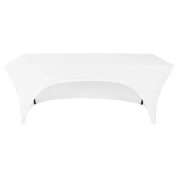 Best Sale RETIF Housse Stretch Table Rectangulaire Blanc Lasthanne 180X76X90 Cm