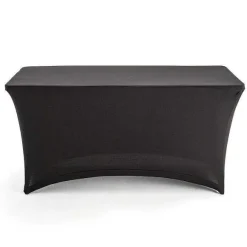 Clearance RETIF Housse Stretch Table Rect Noir 180 X 76 X 90 Cm