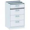 Best Sale RETIF Kit 4 Tiroirs Pour Caisson Administratif De Base - Blanc