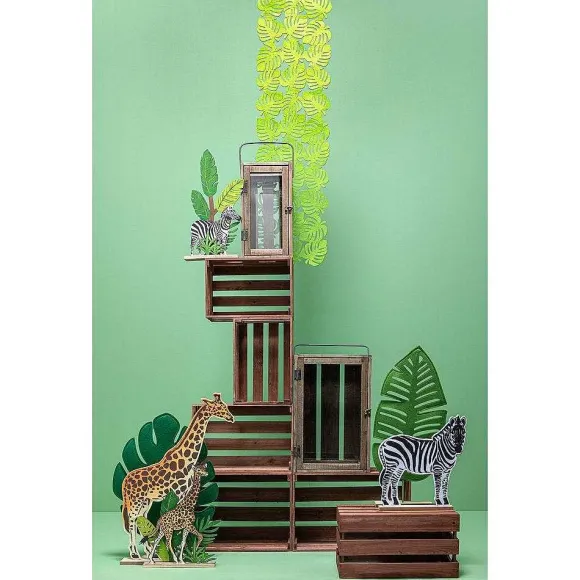 New RETIF Kit Safari En Feutrine Et Bois Compos De 7 Pi Ces