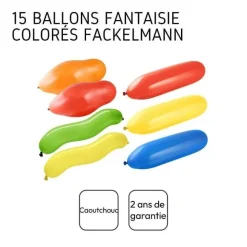 New RETIF Lot De 15 Ballons De Baudruche Color S De Formes Al Atoires