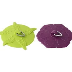 Fashion RETIF Lot De 4 Bouchons De Lavabo Universels Fackelmann Tecno