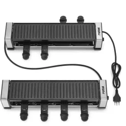 Best Sale RETIF Lot De 2 Machines Raclette Connectables Pour 8 Personnes Rotel
