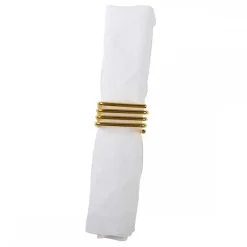 Best RETIF Lot De 4 Ronds De Serviettes Carre