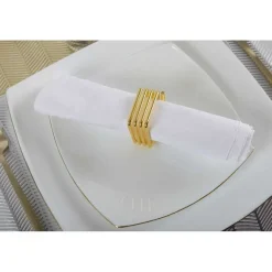 Best RETIF Lot De 4 Ronds De Serviettes Carre
