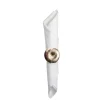 Flash Sale RETIF Lot De 4 Ronds De Serviette Nenuphar Dore