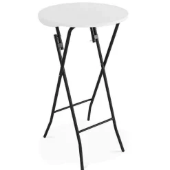 Shop RETIF Mange-Debout Hdpe Rond Blanc Rekkem 60X110 Cm