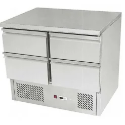 Clearance RETIF Meuble R Frig R De Pr Paration Avec 4 Tiroirs Et Moteur En Dessous Sur 4 Pieds