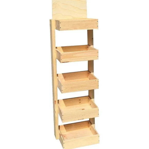 Store RETIF Mini Pr Sentoir Bois 5 Niveaux - Hauteur 138Cm