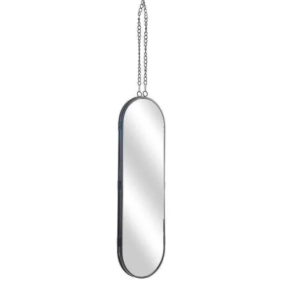Online RETIF Miroir Allonge Tryptique Avec Cha Ne Noir 48X0.5X52Cm M4