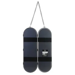 Online RETIF Miroir Allonge Tryptique Avec Cha Ne Noir 48X0.5X52Cm M4