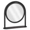 Fashion RETIF Miroir Poser M Tal Noir 24,5 H26,5Cm