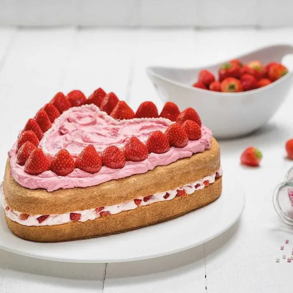 Clearance RETIF Moule Coeur Charni Re 25X25Cm Dr. Oetker Back-Freude