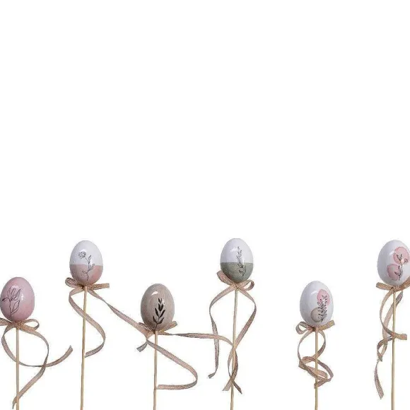 Cheap RETIF Oeufs De P Ques Sur Pique Decor Fleurs Sech Es - Par 6