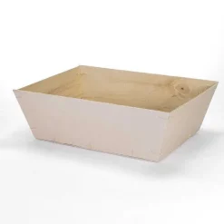 Outlet RETIF Panier Gourmet En Bois Naturel De Peuplier - Par 10