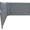 Cheap RETIF Paravent Ext Rieur R Tractable Avec Angle Chassis En Aluminium Grey