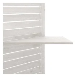 Shop RETIF Paravent Original Avec 3 Tag Res Bois Blanc H170Cm
