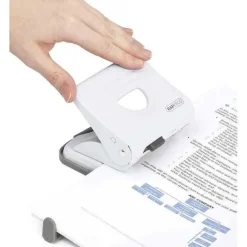 Clearance RETIF Perforateur 825 M Tal Capacit 25 Feuilles 2 Trous Blanc