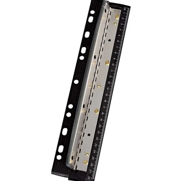Cheap RETIF Perforateur De Poche En M Tal Avec Graduation 8Cm 4 Perforations Noir