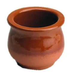 Shop RETIF Petit Pot En Terre Cuite Marron 180Ml 8X6,7Cm Par 50