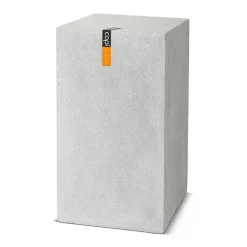 Shop RETIF Pi Destal En Pures Fibres Mora Ext. Haut 52X52X120Cm Gris Clair