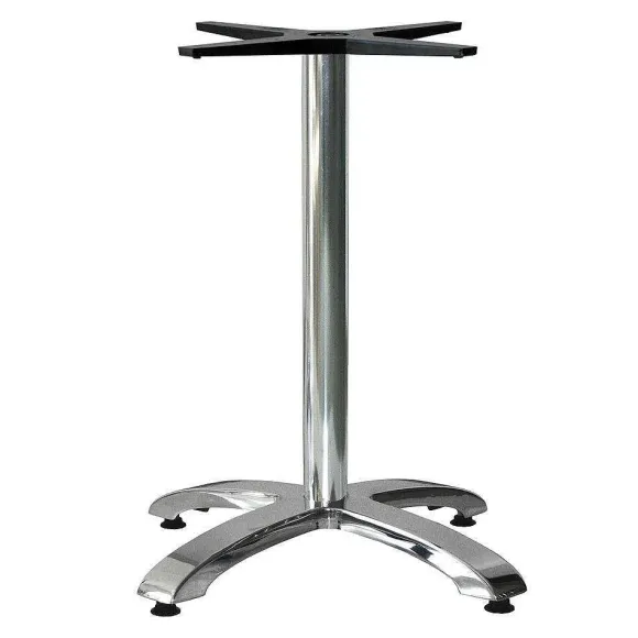 Hot RETIF Pi Tement De Table 4 Branches En Aluminium Gr Ge L66 P H72