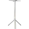 Shop RETIF Pi Tement Pour Table Mange Debout 3 Branches En Aluminium Alu Brillant, H106