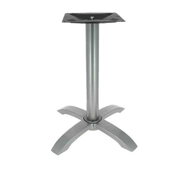Shop RETIF Pietement Auto-Stabilisant En Alu Gris "Dinan" Table Ext Rieure 70X70, 80Cm Maxi