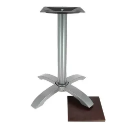 Shop RETIF Pietement Auto-Stabilisant En Alu Gris "Dinan" Table Ext Rieure 70X70, 80Cm Maxi