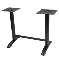 Cheap RETIF Pietement Double D Troit Ht72 En Acier Noir Pour Table Int Rieure 110X70Cm Maxi