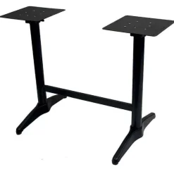 Outlet RETIF Pietement Double Pliant Calvi Ht72 En Alu Noir Pour Table Ext. 110X70Cm Maxi