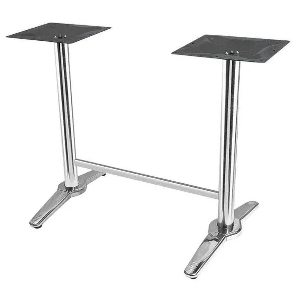 Cheap RETIF Pietement Double Roma Ht72 En Inox Brillant Pour Table Ext Rieure 110X70Cm Maxi