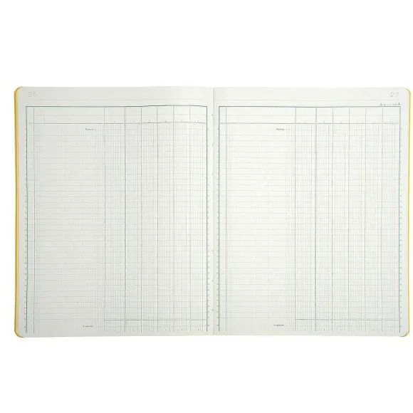 Discount RETIF Piq Re 315X245 6 Colonnes/Page 80 Pages Foliot Es Couleurs Assorties