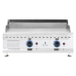 Best Sale RETIF Plancha Gaz En Inox Grill Professionnel 60Cm 2 Zones De Cuisson 2X3 100 W