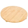 Best RETIF Planche Ronde Avec Pieds Bambou Naturel 42Cm - Par 1