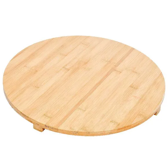 Best RETIF Planche Ronde Avec Pieds Bambou Naturel 42Cm - Par 1