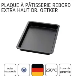 Clearance RETIF Plaque P Tisserie Rebord Extra Haut Dr Oetker Tradition