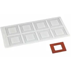 New RETIF Plaque Silicone D Cor Choco 8 Moules 216 X 114 X 2.8 Mm 95 X 44 X 1.8 Mm