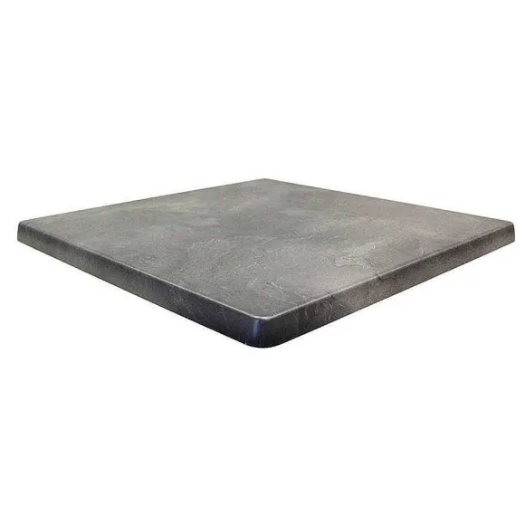 New RETIF Plateau Carr De Table Ext Rieur Classic Line 60X60Cm D Cor Dark Slate