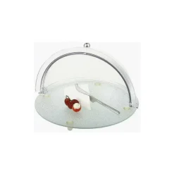 Cheap RETIF Plateau Fromage Verre Avec Cloche