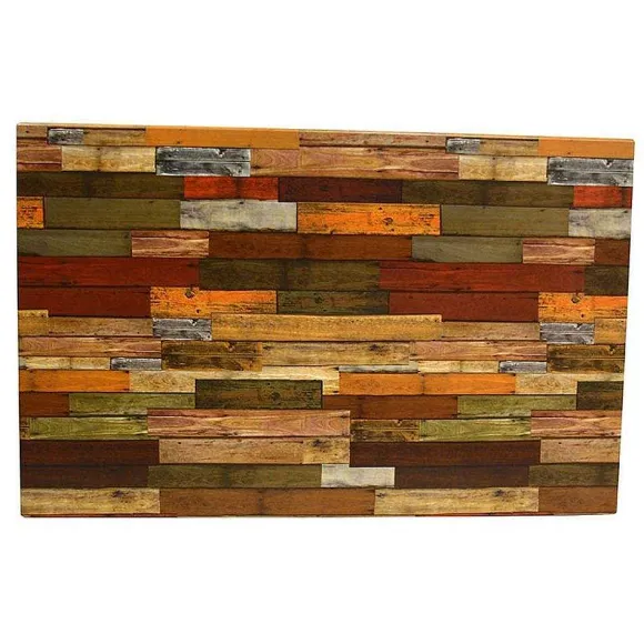 Sale RETIF Plateau Rectangulaire De Table Ext Rieur Werzalit 110X70Cm D Cor Plancha Rouge
