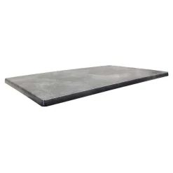 Shop RETIF Plateau Rectangulaire De Table Ext Rieur Classic Line 110X70Cm D Cor Dark Slate