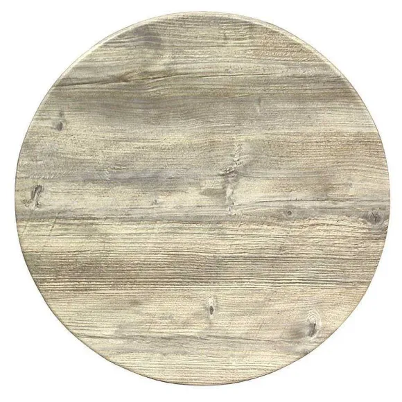 Sale RETIF Plateau Rond De Table Ext Rieur Werzalit 60Cm D Cor Pond Rosa Blanc