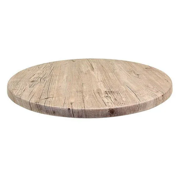 Clearance RETIF Plateau Rond De Table Ext Rieur Classic Line 60Cm D Cor Washington Pine
