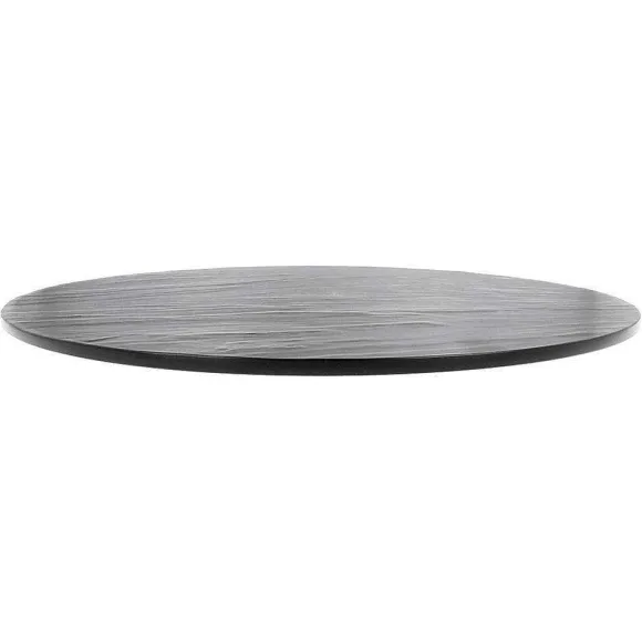 Flash Sale RETIF Plateau Rond Imitation Ardoise