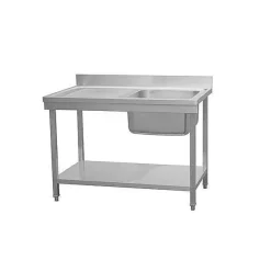 New RETIF Plonge D Montable Profondeur 700 Mm Longueur 1200 Mm 1 Bac Et Gouttoir Gauche
