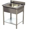 Cheap RETIF Plonge Inox Murale 1 Bac Avec Dosseret